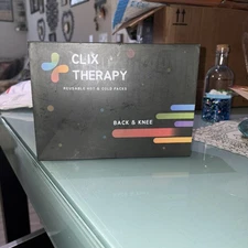 Clix Therapy Reusable Hot & Cold Pack BACK AND KNEE NEW