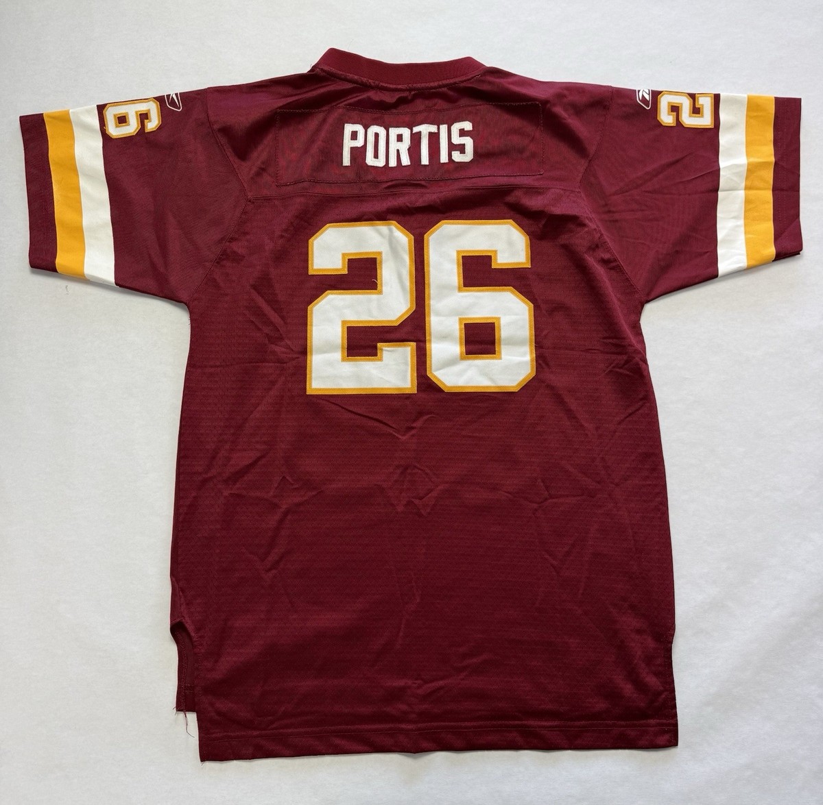 Vintage Reebok NFL Washington Redskins Clinton Portis #26 Jersey