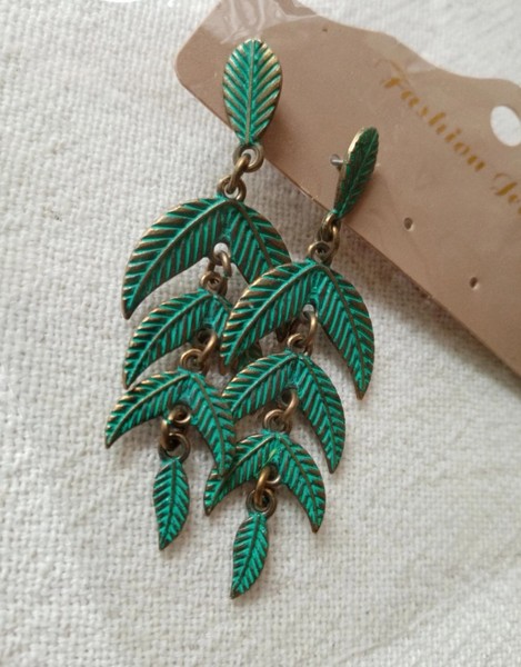 Pendientes Hoja Bohemios