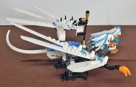 Lego Ninjago #2260 Ice Dragon Attack 2011 Complete with Minifigs & Manual Nice!