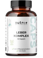Nutri+ Leber Komplex, 120 Kapseln