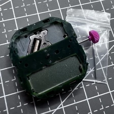 Japan Miyota T250 Quartz Movement 3 Hands with Display Screen 