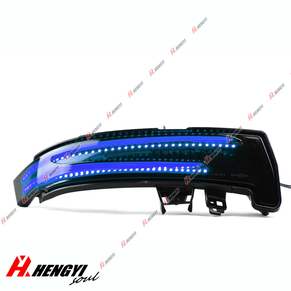 Sequential LED Side Mirror Turn Signal Light for Mercedes Benz C E S CLA CLS GLK - Image 4 of 4