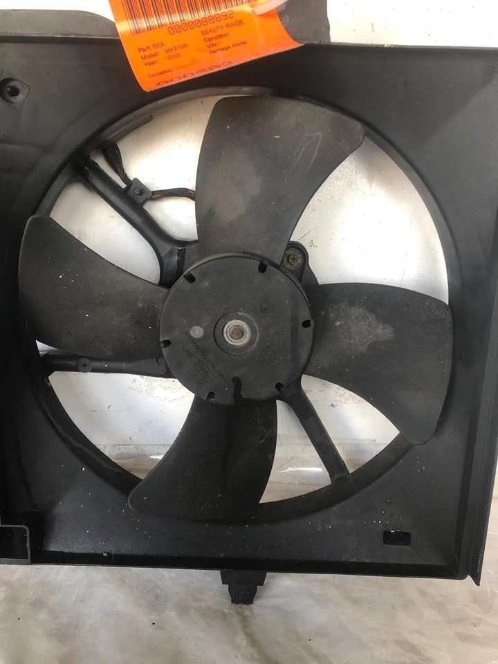 Ventilador radiador motor Nissan Máxima SE 2004-2008 motor de refrigeración doble eléctrico OEM Foto 2 de 4