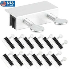 12Pcs Sliding Window Locks Child Proof Security Lock Stoppers Window Track Locks