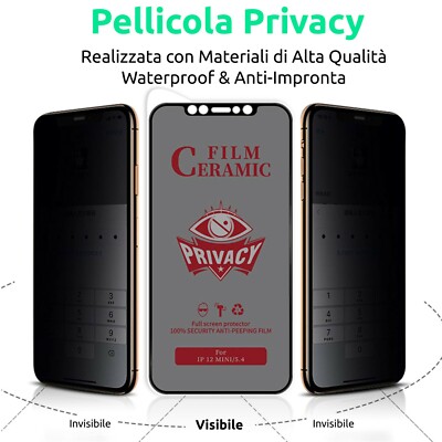 Vetro Temperato Privacy ANKER IPhone 15 Pro Max 2 Pz