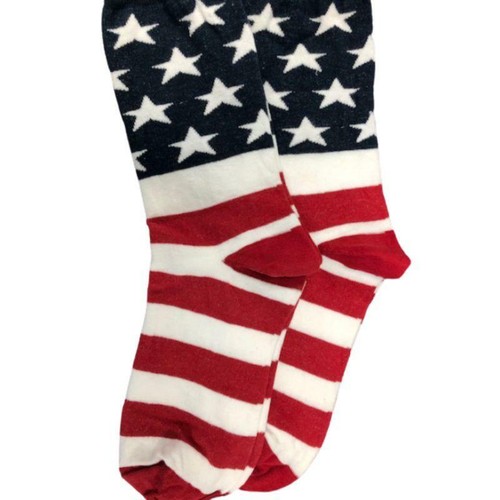 Men & Womens' Socks Crew Socks, Premium Quality Cotton Socks, USA Flag Sock - Picture 2 of 9