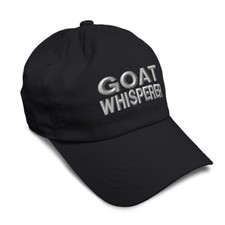 Twill Cotton Soft Women Baseball Cap Goat Whisperer Embroidery Dad Hats for Men