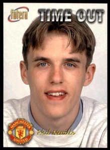 Futera Manchester United 1998-Phil Neville Team No.14