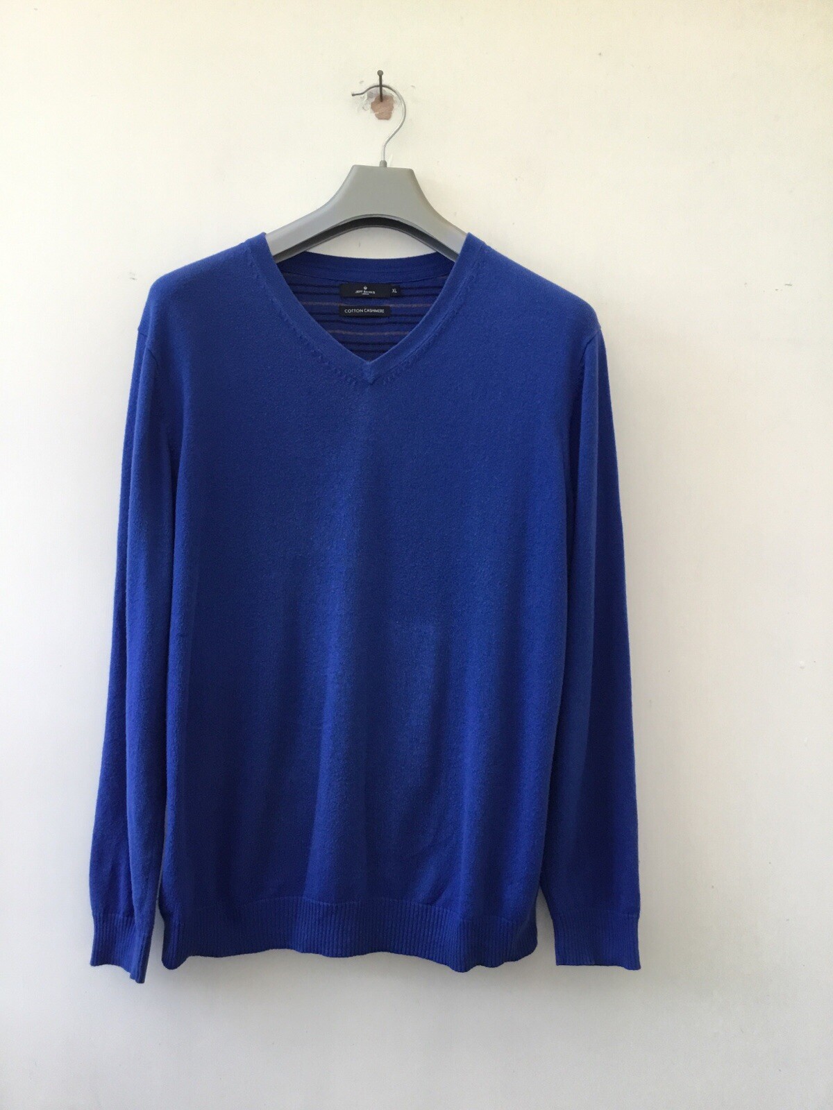 Jeff Banks Debenhams Men’s Pullover Cashmere Cotton Blend Size XL