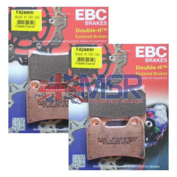 Ducati Monster 696 EBC FA244HH Sintered Front Brake Pads 2008-2012