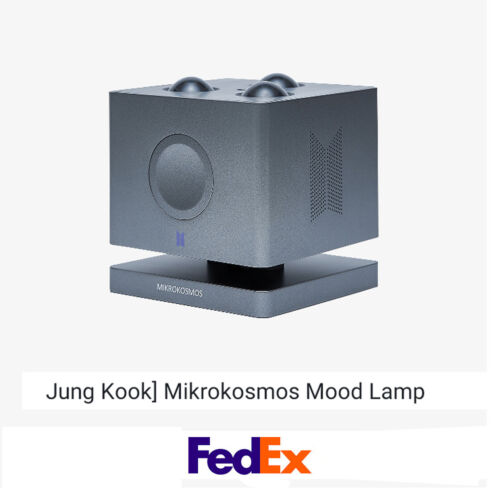 BTS Artist Made Collection by Jungkook Mikrokosmos Mood Lamp w/ PC & LOG +  FedEx