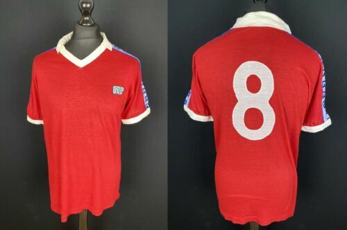 Cuba Red Vintage Soccer Jersey -- Size XL