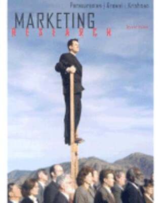 Marketing Research by A Parasuraman: Used