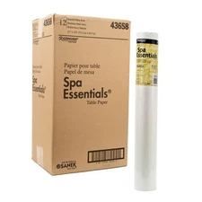 12 Rolls Salon Spa Essentials Examination Waxing Bed Paper Roll 21"X225' # 43658