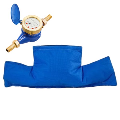 Water Meter Insulation Cover Freeze Protection for Winter Pipe 22x9
