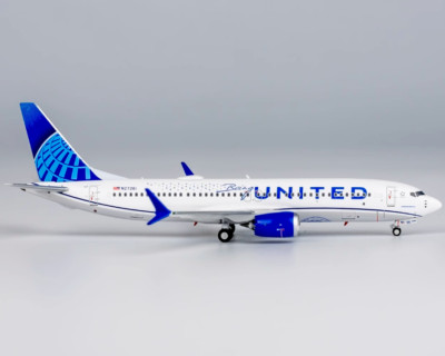 1:400 NG Model UNITED BOEING 737 MAX 8 Passenger Airplane Diecast Aircraft Model