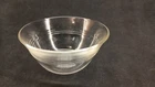 Vtg Pyrex 445 Clear Glass Custard Ramekin Dessert 5 Oz Cup Bowl 3 Ring.