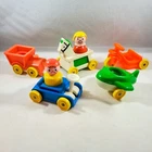 Vintage 1976 Fisher-Price Little People Play Family Little Riders 656 COMPLETE