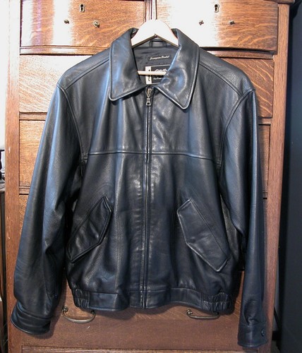 eddie bauer legend leather jacket Off 