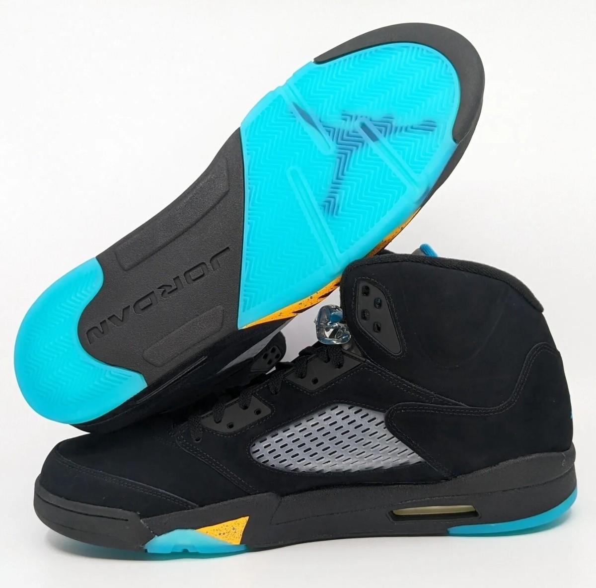 Size 18 - Jordan 5 Retro Mid Aqua for sale online | eBay