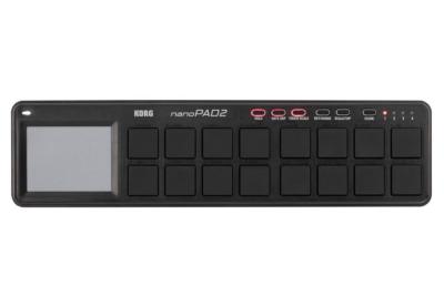 KORG nanoPAD2 Slim-Line USB MIDI Pads Black from Japan w/ Tracking NEW