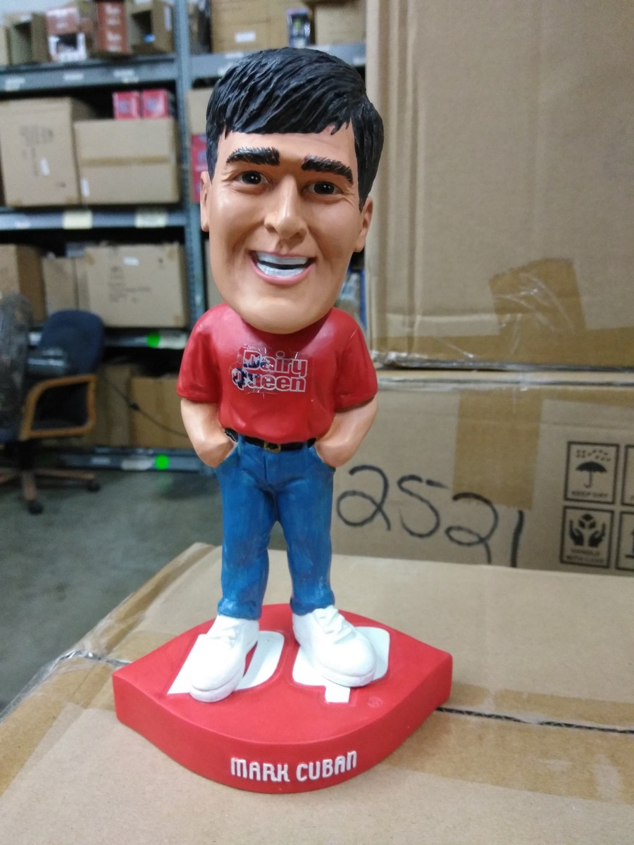 Mark Cuban Dairy Queen Shark Tank Mavericks Bobble Bobblehead NO