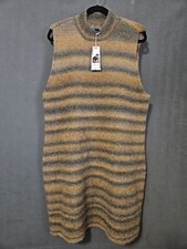 Worthington  Jason Bolden Women's Multi Ombre Striped Sleeveless Dress Size 3X