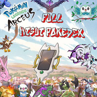 Pokémon Legends Arceus Pokédex: All Hisui's Pokémon - Meristation