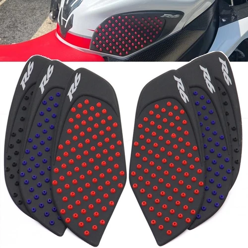 Tank Traction Side Pad Gas Fuel Knee Grip Decal For YAMAHA YZF-R6 2008-2016 - Bild 14 von 15
