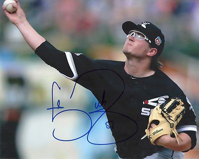 CARSON FULMER 'CHICAGO WHITE SOX' ROOKIE PITCHER SIGNED 8X10 PICTURE ...