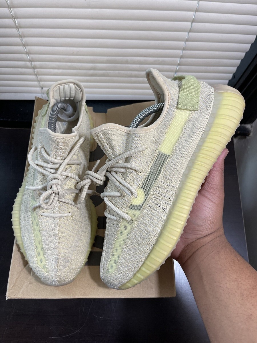 adidas Yeezy Boost 350 V2 Flax Size 8.5 Tried On | eBay