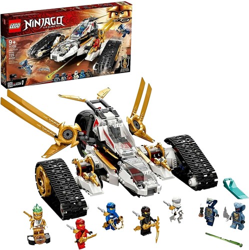 LEGO NINJAGO Legacy Ultra Sonic Raider 71739 Building Kit (725 Pcs
