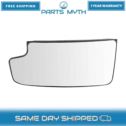 Tow Lower Mirror Glass Convex Driver Left Side For 2014-2017 Chevy GMC