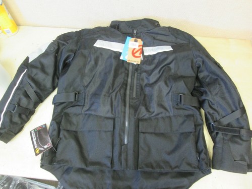 Olympia OM20150B-XL Dakar 3 Men's Jacket (X-Large, Black)