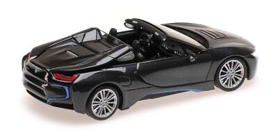 Minichamps 1/43 BMW I8 Roadster I15 Gris Métallisé 2017 - Réf. 410027030