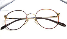 Charmant 4058 Color-BU Burgundy 50-20-140 Vintage Eyeglasses Frame Made in Japan