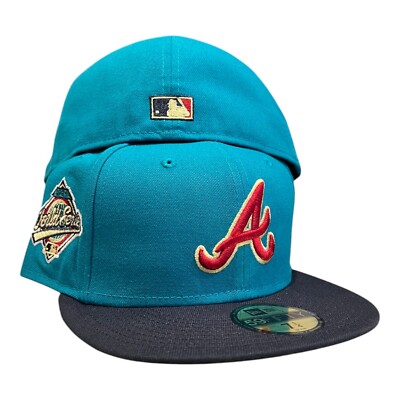 New Era Atlanta Braves 59FIFTY Fitted Hat Cap 1996 World Series