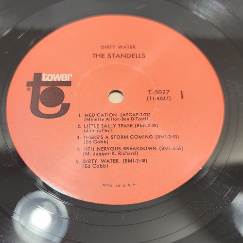 The Standells - Dirty Water Mono 1st Press Vinyl LP - G/VG+ Tower T5027 - Afbeelding 1 van 6