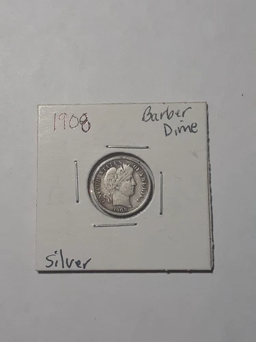 1908 Barber Dime