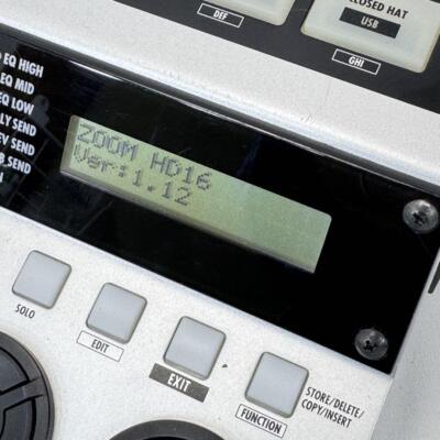 Zoom HD16 16ch HDD Multi Track Recorder MTR Hard Disk