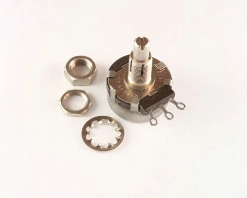 2pcs - RV4LAYSD252A Single Turn Linear Potentiometer  2500 Ohms 2W Ohm Locking