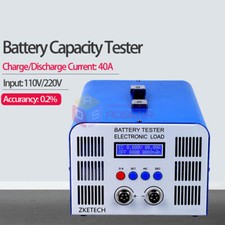 EBC-A40L High Current Lithium Battery Capacity Tester 200W Charge  Discharge