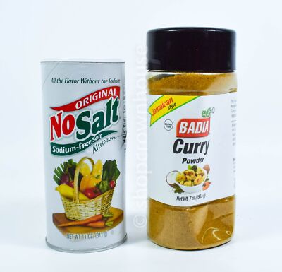 No Salt Sodium Free Salt Alternative Badia CURRY Powder 08/04/2026 