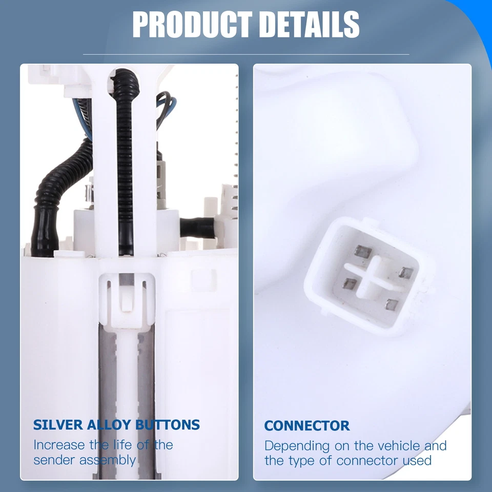 Conjunto de módulo de bomba de combustible para Mazda RX-8 R2 1,3 L 2004 2005 2006 2007 2008 E8592M Foto 2 de 4