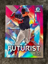 2021 Bowman Chrome REFRACTOR FUTURIST Blaze Jordan