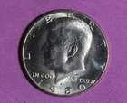 1980-P JOHN F. KENNEDY HALF DOLLAR #P23255