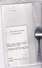 "VINTAGE" ANIMATED SPOON - HENRY MAYOL - CLOSE UP MAGIC
