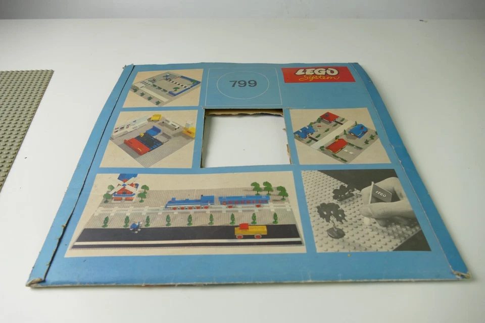Lego System 799 Große Graue Grundplatte Vintage KT-982 - Bild 3 von 4