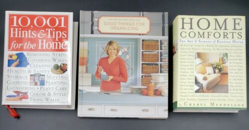 Home Organization & House Keeping Books Lot of 3 Good Things 10,001 Hints & Tips - Picture 1 of 12